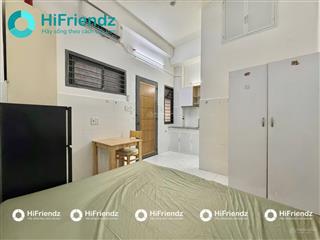 Cho thuê phòng trọ full nội thất  thang máy bảo vệ  gần hoàng hoa thám q. tb