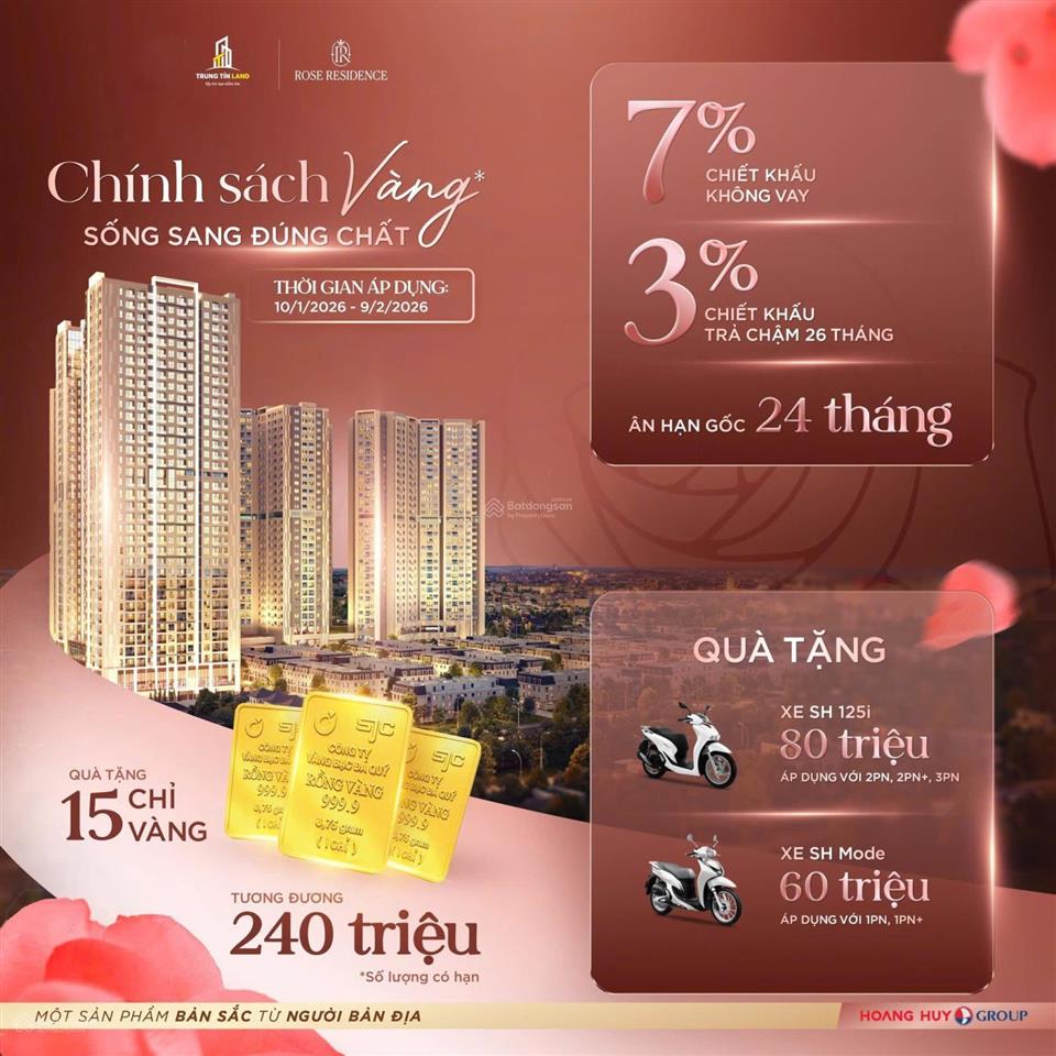Chính chủ cần tiền bán gấp căn view bể bơi tại hoàng huy rose, dự án hoàng huy rose