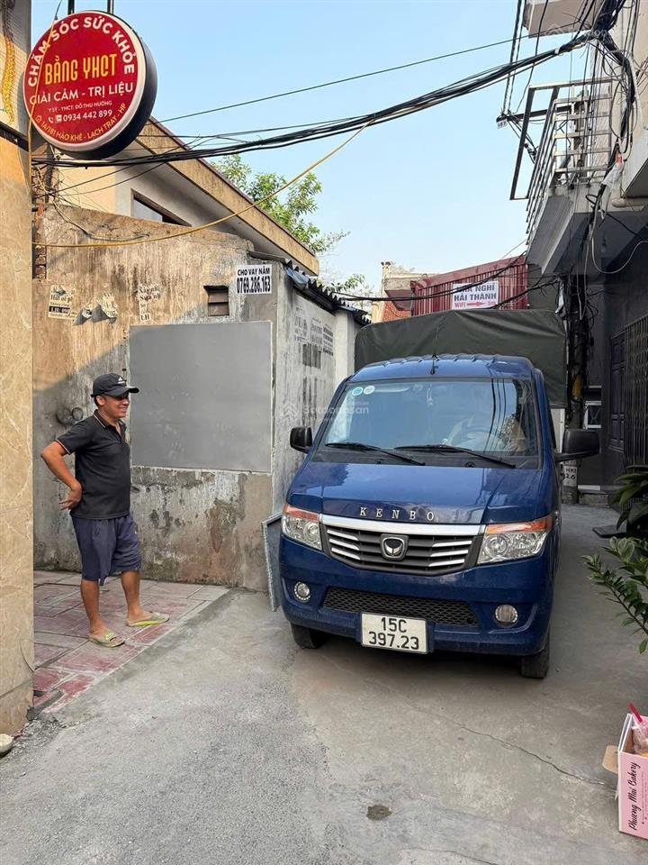 Bán gấp nhà 3 tầng ô tô đỗ cửa hào khê, lê chân vị trí trung tâm quán nam