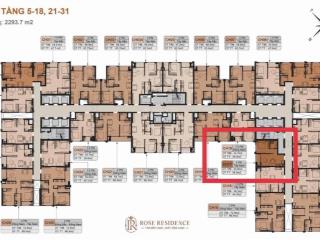 Giá sốc hoàng huy rose residence, mã 17 1 ngủ tầng trung cực đẹp , giá 1,6x tỷ