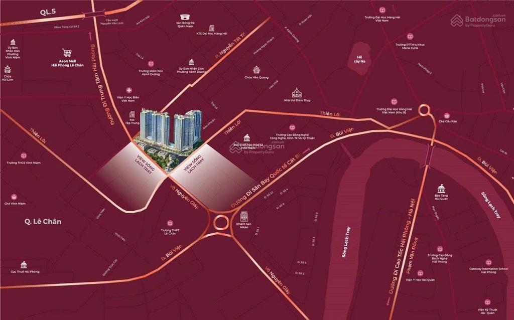 Cắt lỗ căn 2pn mã 19 | hoàng huy rose giá chỉ 2,6 tỷ giá cực tốt!