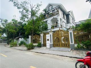 Bán căn biệt thự song lập 216m2 nhà xây 4 tầng  sổ đỏ  giá bán nhanh 169tr/1m2