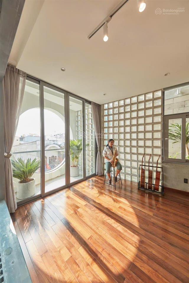 Siêu phẩm  nhà bán lê đức thọ, p6, 5,5m x 20m  4 tầng ngay chợ an nhơn  full nội thất