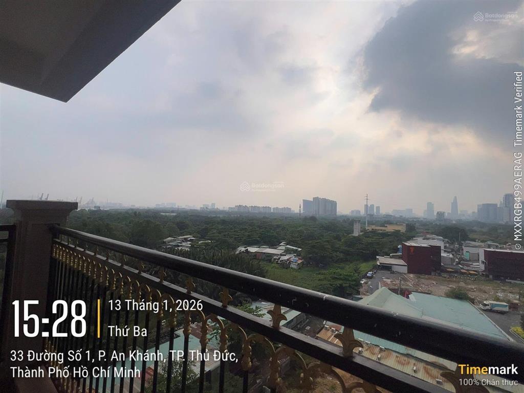 Hạ giá bán nhanh căn góc đẹp ban công ngoài, view thủ thiêm, sông sài gòn tại paris hoàng kim