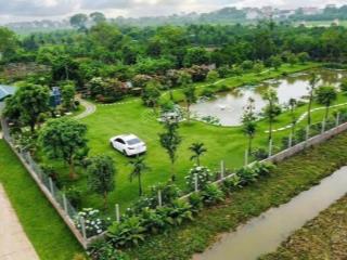 Bán đất nghỉ dưỡng hòa phú, hà nội, thích hợp làm trang trại, nhà vườn, view đẹp, giá chỉ 2,x tỷ