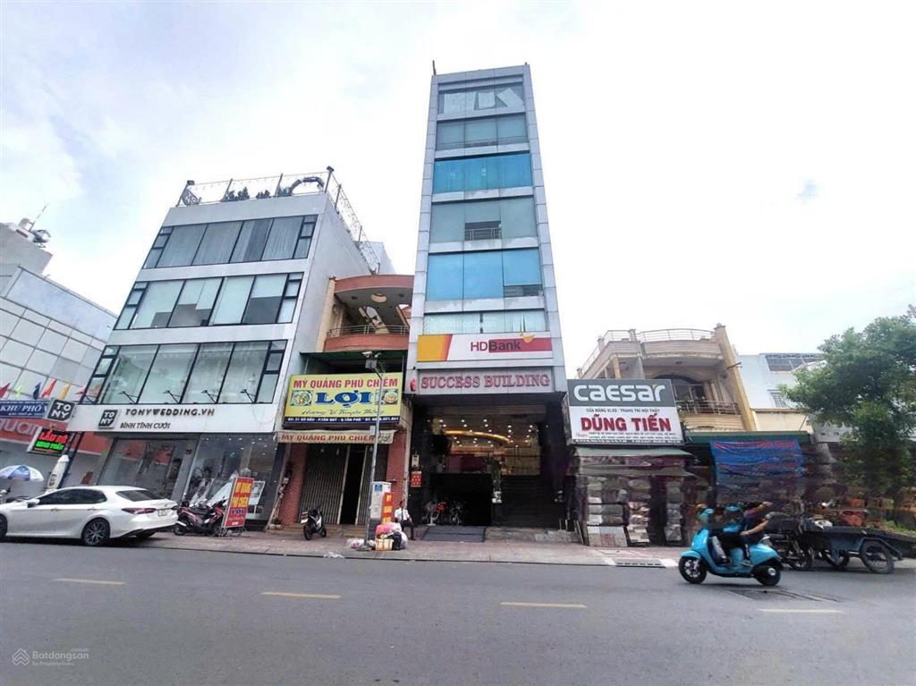 Siêu phẩm xuất hiện mt 8m, 6 tầng lê văn sỹ. 8 x 24m. cn 185.458m2. 2 mt trước sau. hđt 150tr