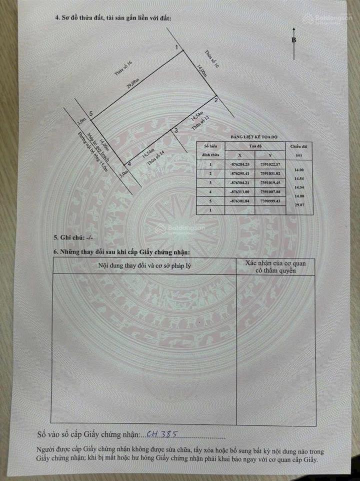 Chuyển nhượng thửa đất lô 26 lê hồng phong, ngô quyền, hải phòng