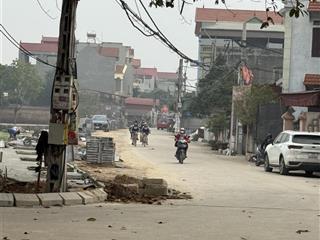 Bán đất dược thượng sóc sơn  cách thị trấn 500m dt 125m mt6m  giá 4,6tỷ