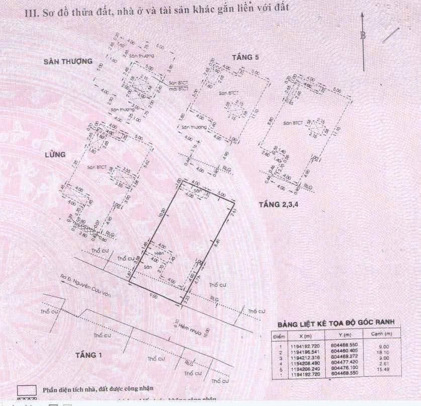 Lợi nhuận 4%/năm  bán nhà 46/31 nguyễn cửu vân, p.17, q. bình thạnh  7 tầng  giá 50 tỷ