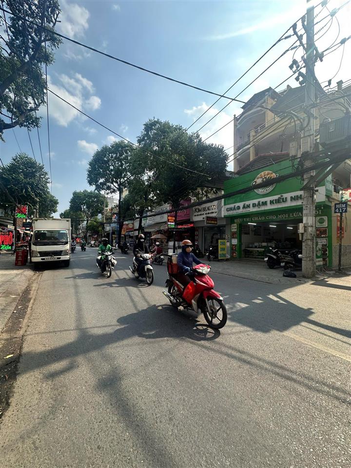 Bán nhà mặt tiền kinh doanh  lê văn thọ p. 11  4 tầng dt 4x16m  nở hậu  giá chỉ 9.8 tỷ