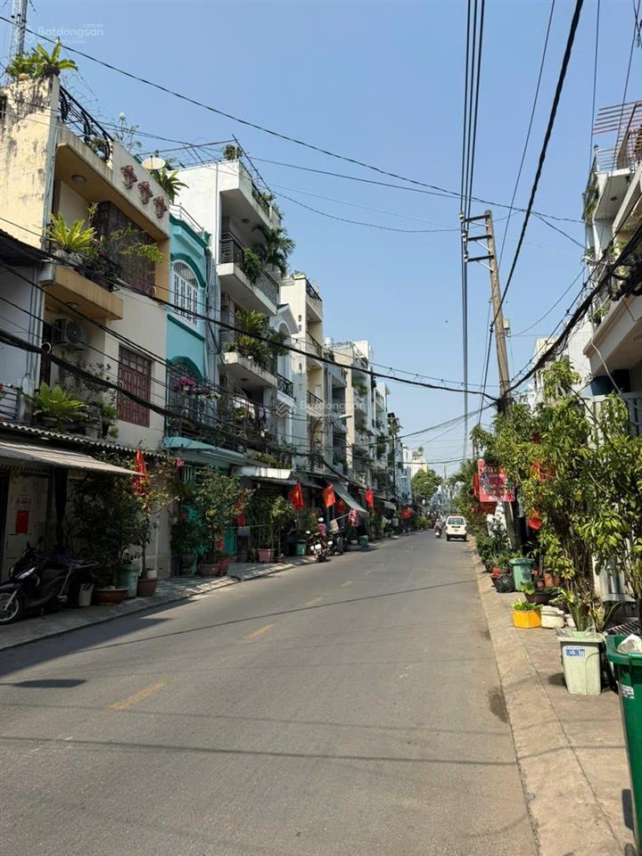 Bán nhà mặt tiền kinh doanh  lê văn thọ p. 11  4 tầng dt 4x16m  nở hậu  giá chỉ 9.8 tỷ