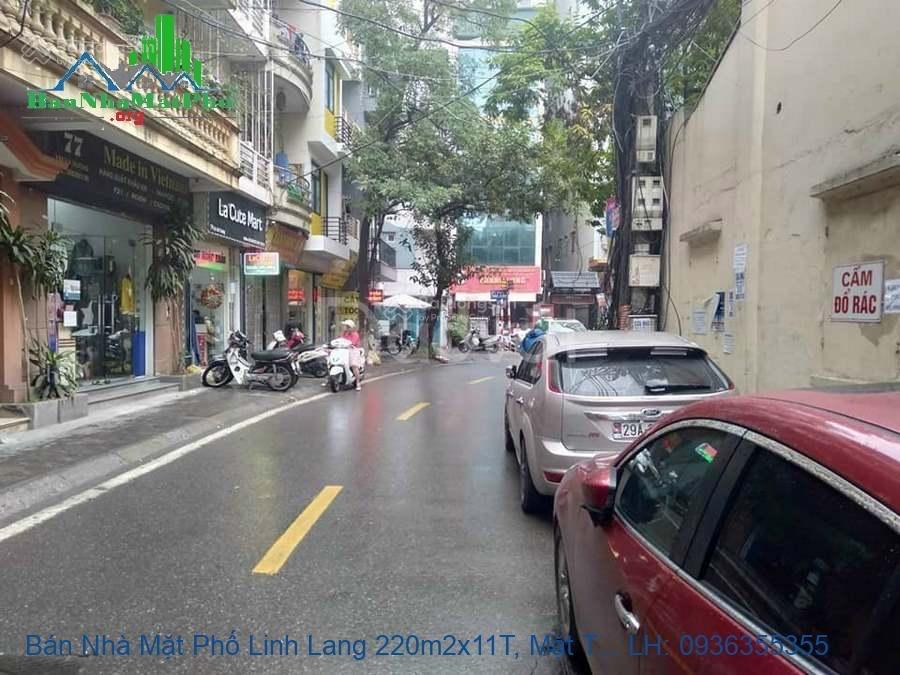 Bán nhà mặt phố linh lang  đào tấn, 29,8 tỷ, 44m2, mặt tiền 4m, pháp lý đầy đủ, (giá 29,8 tỷ)