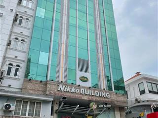 Bán gấp tòa building cách mạng tháng 8 q. 3 (17 x 30 m) h 8 tầng hdt 550 tr/th giá đầu tư 100 tỷ
