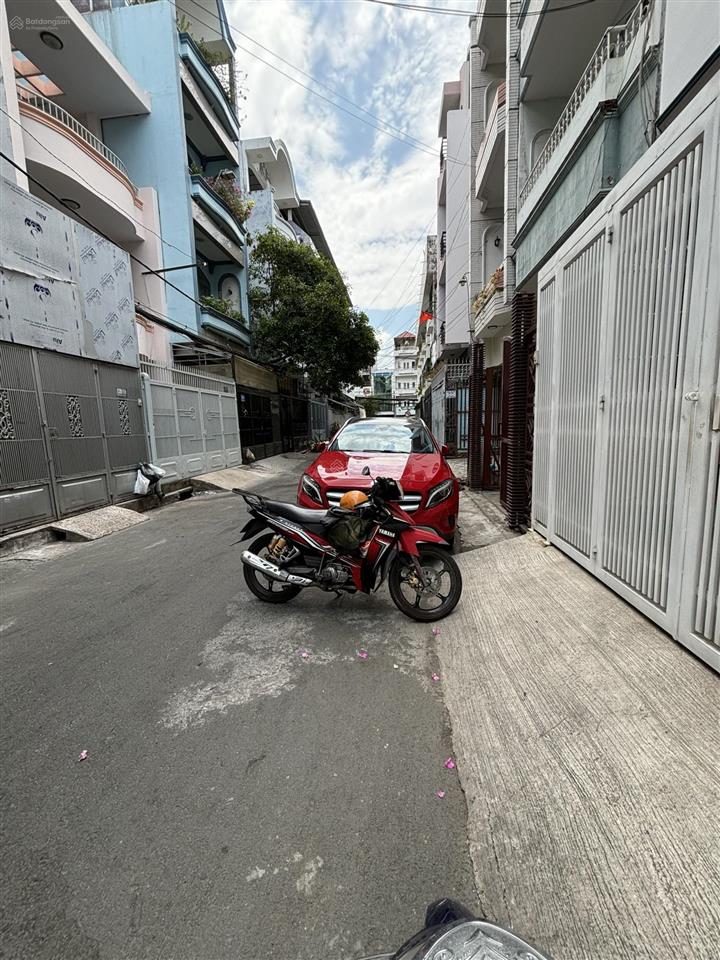 Cực hiếm! nhà đẹp 4 tầng sổ vuông chu văn an bình thạnh  hẻm 2 xe hơi thông  giá 13.5 tỷ