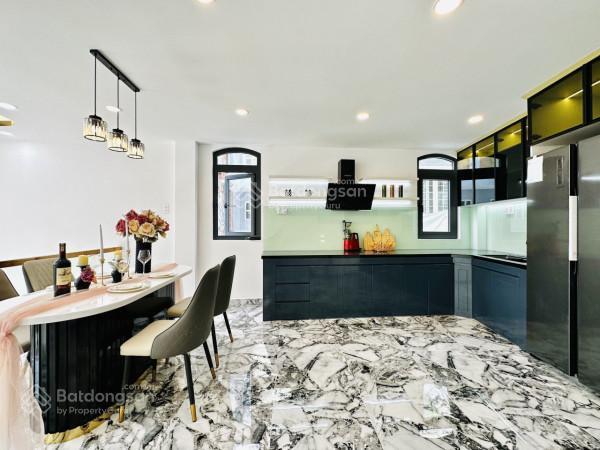 Cực hiếm! nhà đẹp 4 tầng sổ vuông chu văn an bình thạnh  hẻm 2 xe hơi thông  giá 13.5 tỷ