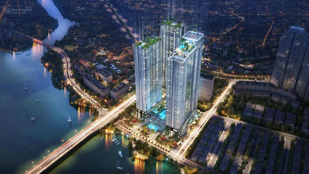 Sunwah pearl  căn hộ 2pn view landmark 81 & cầu thủ thiêm 1