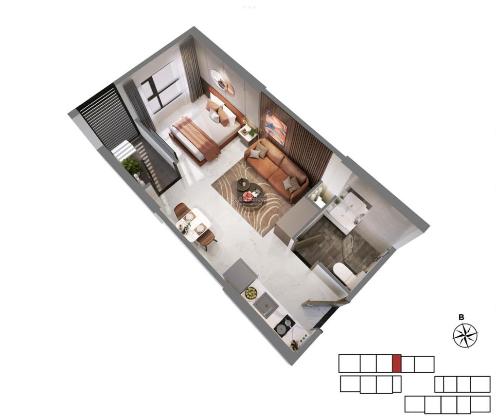 Ôm trọn vincom bán studio glory heights 30m2 ngay tâm điểm mua sắm. giá cực tốt 2 tỷ. mua là lời!