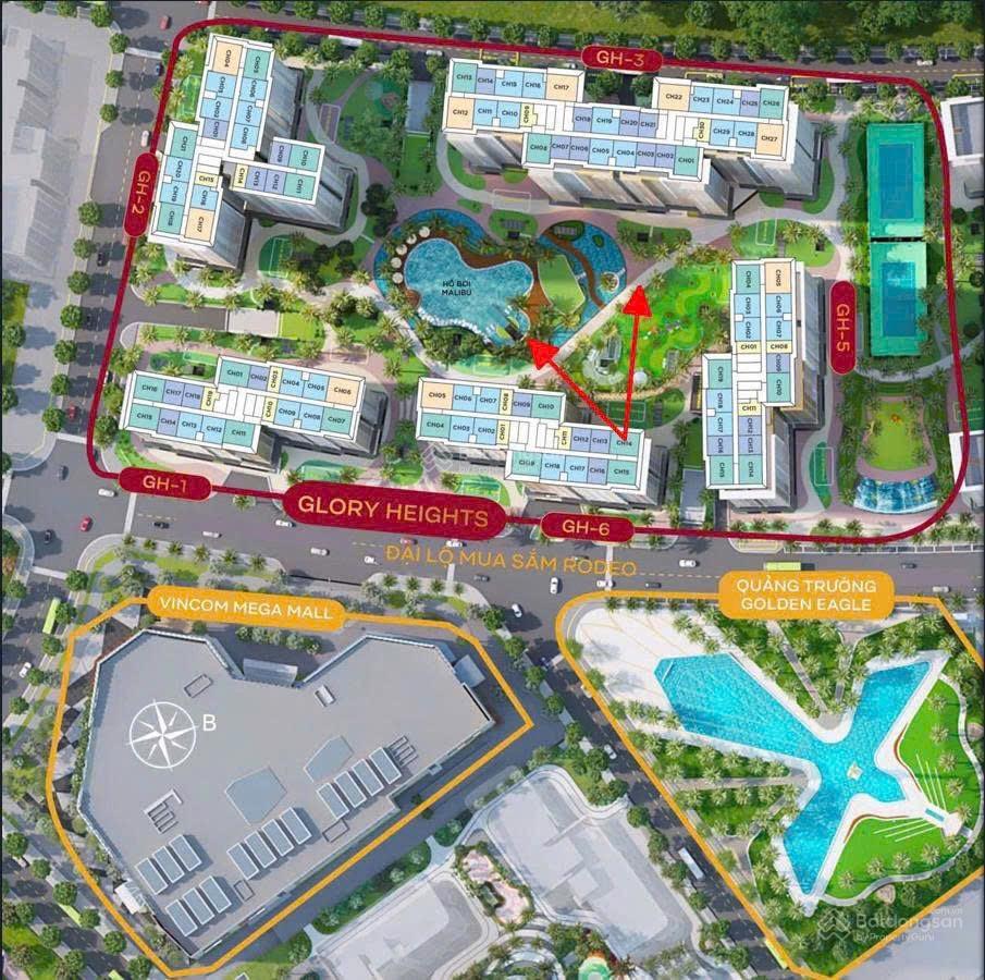 Giảm giá 24% so với giá gốc bán căn góc 2pn + 69m2 gh đối diện vincom nhà mới 100% giá 3,88tỷ