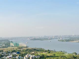Giảm sâu 2,8 tỷ allin, căn hộ 1pn + 55m2 tầng cao view skyline hướng tây tứ trạch view sông