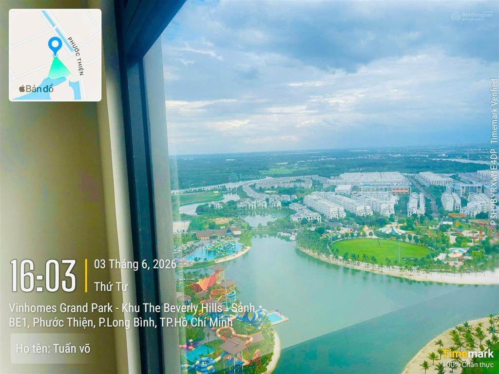 Bán căn 2pn2wc view công viên 36ha, giá 5.2 tỷ, dt80m2, the beverly, vinhomes q9, nhà mới vô ở ngay