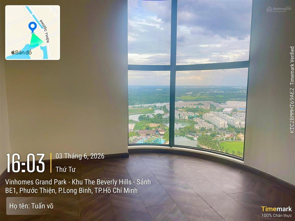Bán căn 2pn2wc view công viên 36ha, giá 5.2 tỷ, dt80m2, the beverly, vinhomes q9, nhà mới vô ở ngay