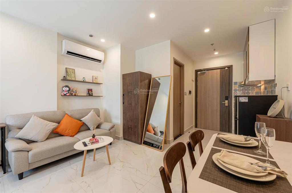 Bán căn studio, tòa bs7, beverly solarivinhomes quận 9, giá 1.850 tỷ, full nội thất, dòng tiền 9tr