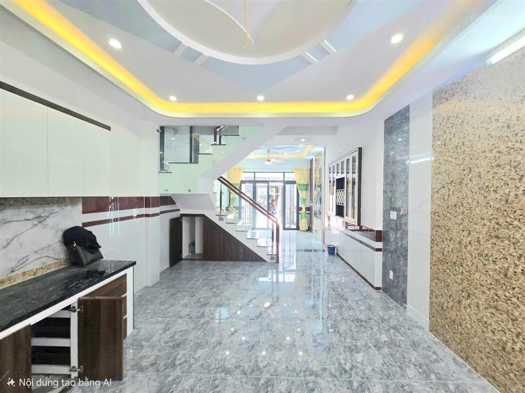 Nhà 4 tầng, hẻm xe hơi, ngay trường đại học tài chính marketing giá 6,6 tỷ/65m2