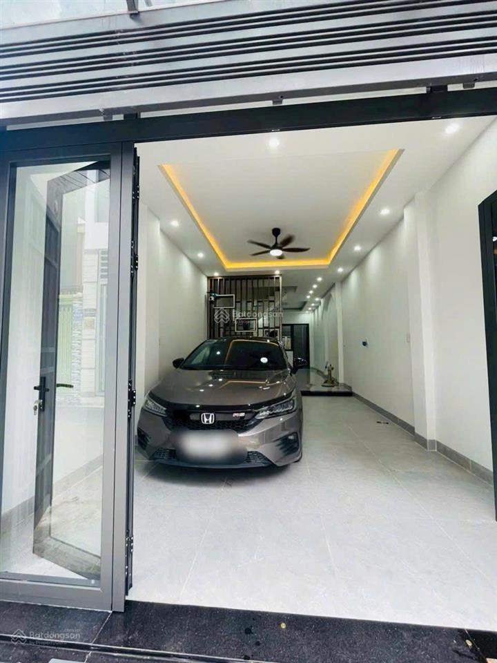 Bán nhà 4 tầng, hẻm xe hơi, 1 xẹc đường lò lu giá 6,89 tỷ/64m2