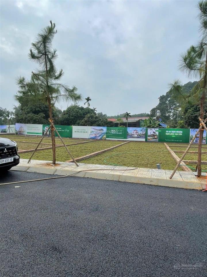 Bán đất tại xã cổ đông, 2,4 tỷ, 100m2, pháp lý đầy đủ,mặt tiền 6,16m. hiện tại là thôn 6 hoà lạc