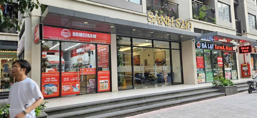 Bán căn shop chân đế mặt sảnh đối sảnh  đã cho facmacity thuê 40tr/tháng