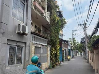 Nhà hẻm xe hơi tránh sau lưng chợ bình triệu