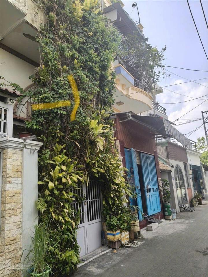 Nhà hẻm xe hơi tránh sau lưng chợ bình triệu