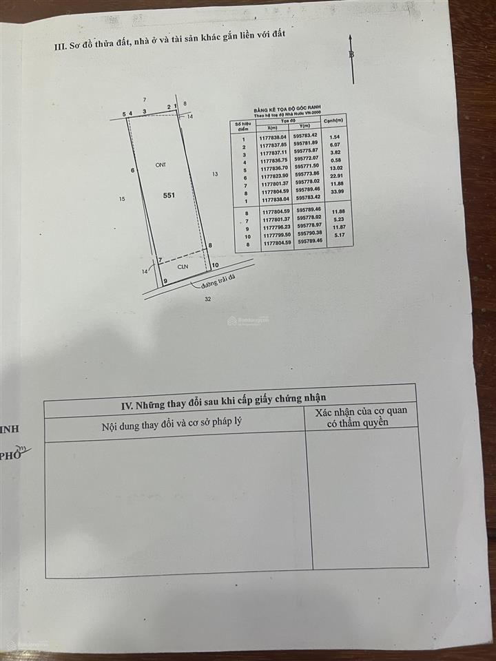 Một lô đất với diện tích 12*39m2. cách ubnd xã hưng long khoảng 400m.
