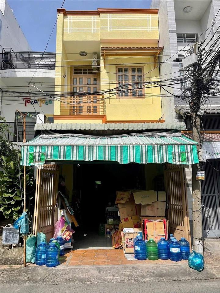 Nhà mặt tiền kinh doanh gần vòng xoay an lạc giá 870tr  dt 100m2  đang cho thuê 15tr/tháng