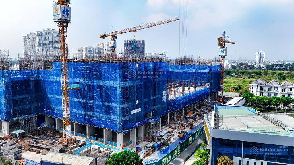 Bán căn gốc 3pn  85m2  bàn giao cơ bản  the peak garden, quận 7