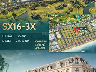 Liền kề sóng xanh cạnh góc hàng hiếm sát hồ và sân golf giá hời