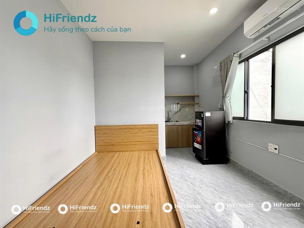 Giảm 50% tiền phòng  studio sẵn nội thất ngay gần đh văn lang