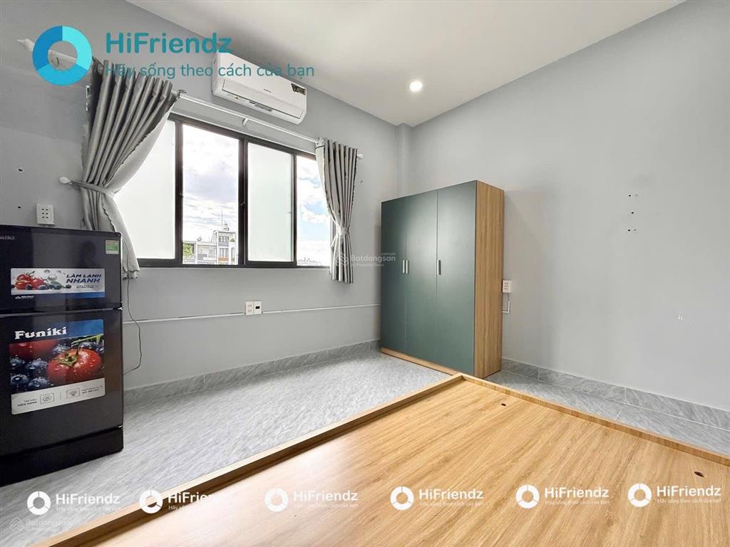 Giảm 50% tiền phòng  studio sẵn nội thất ngay gần đh văn lang
