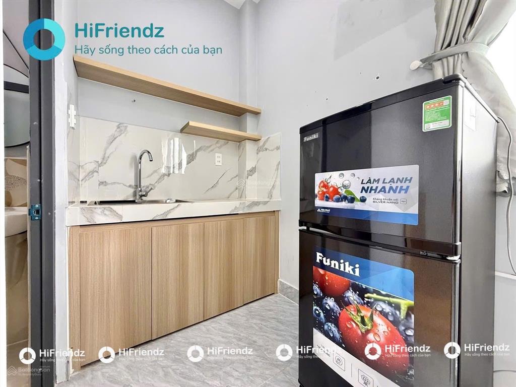 Giảm 50% tiền phòng  studio sẵn nội thất ngay gần đh văn lang