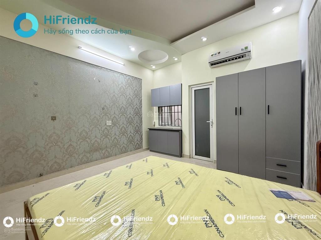Phòng studio full nội thất mới xây ngay dương quảng hàm gần đh văn lang