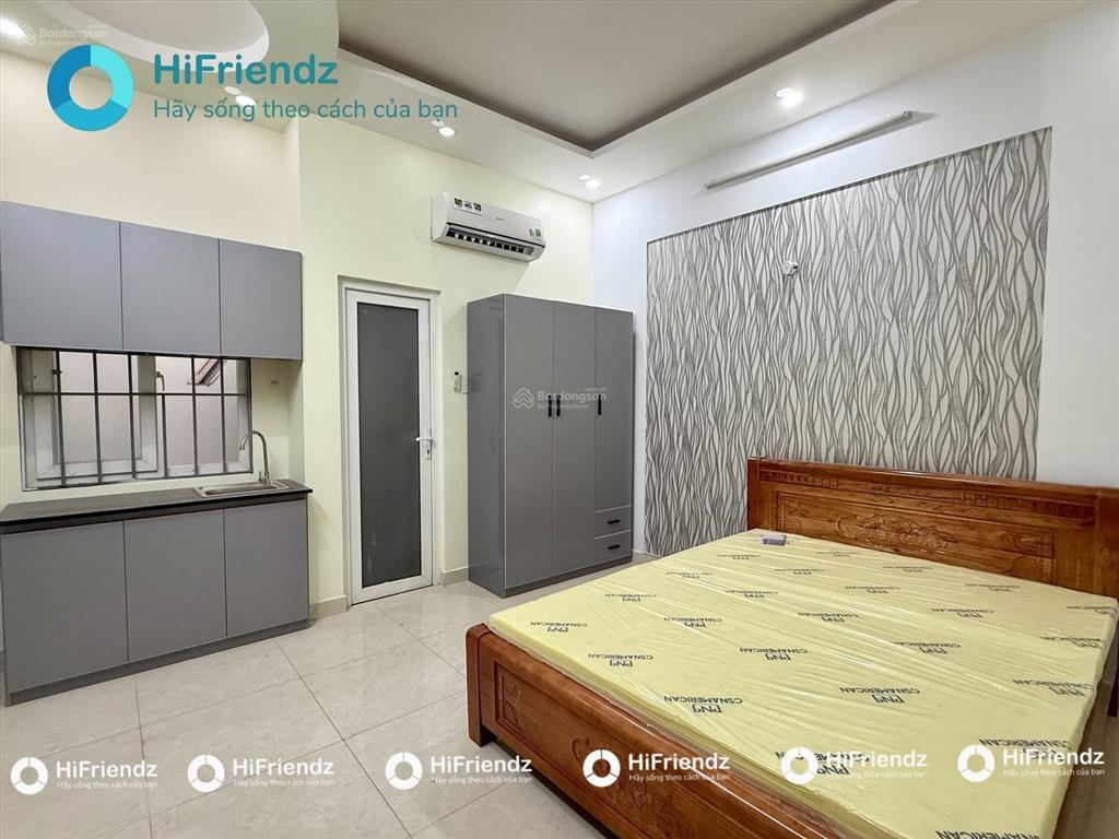 Phòng studio full nội thất mới xây ngay dương quảng hàm gần đh văn lang