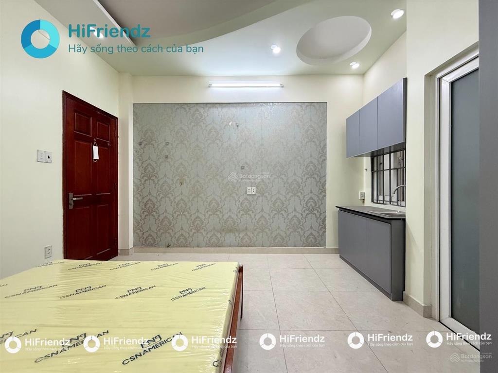 Phòng studio full nội thất mới xây ngay dương quảng hàm gần đh văn lang