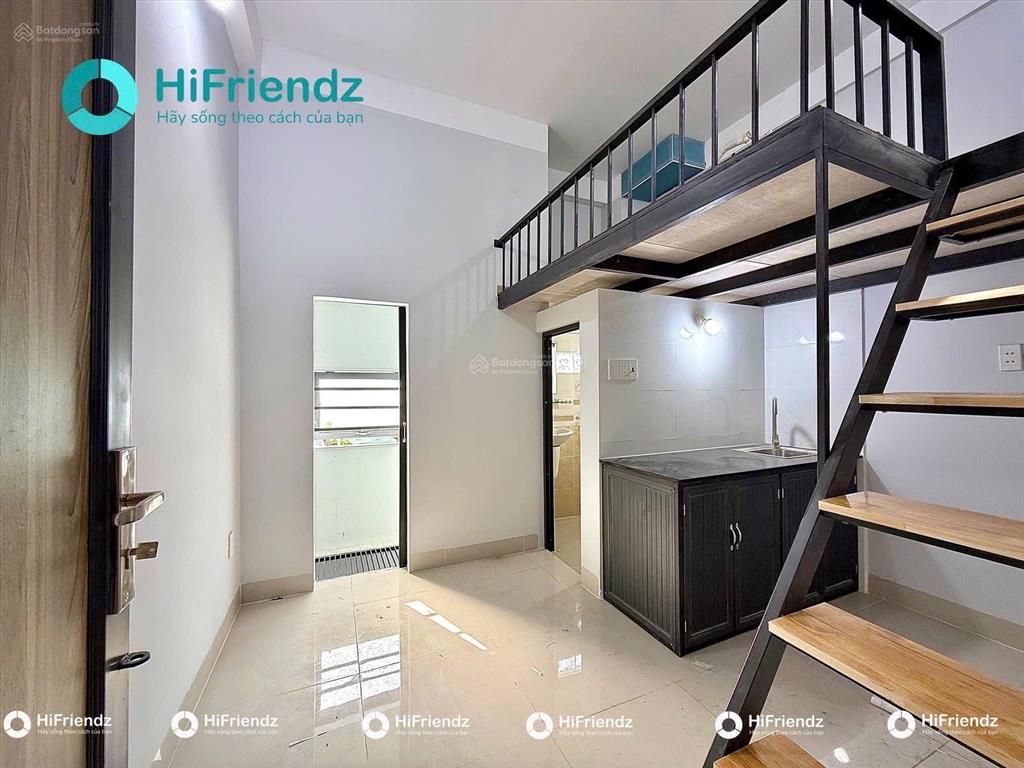 Phòng mới xây  gần cầu vượt nguyễn thái sơn