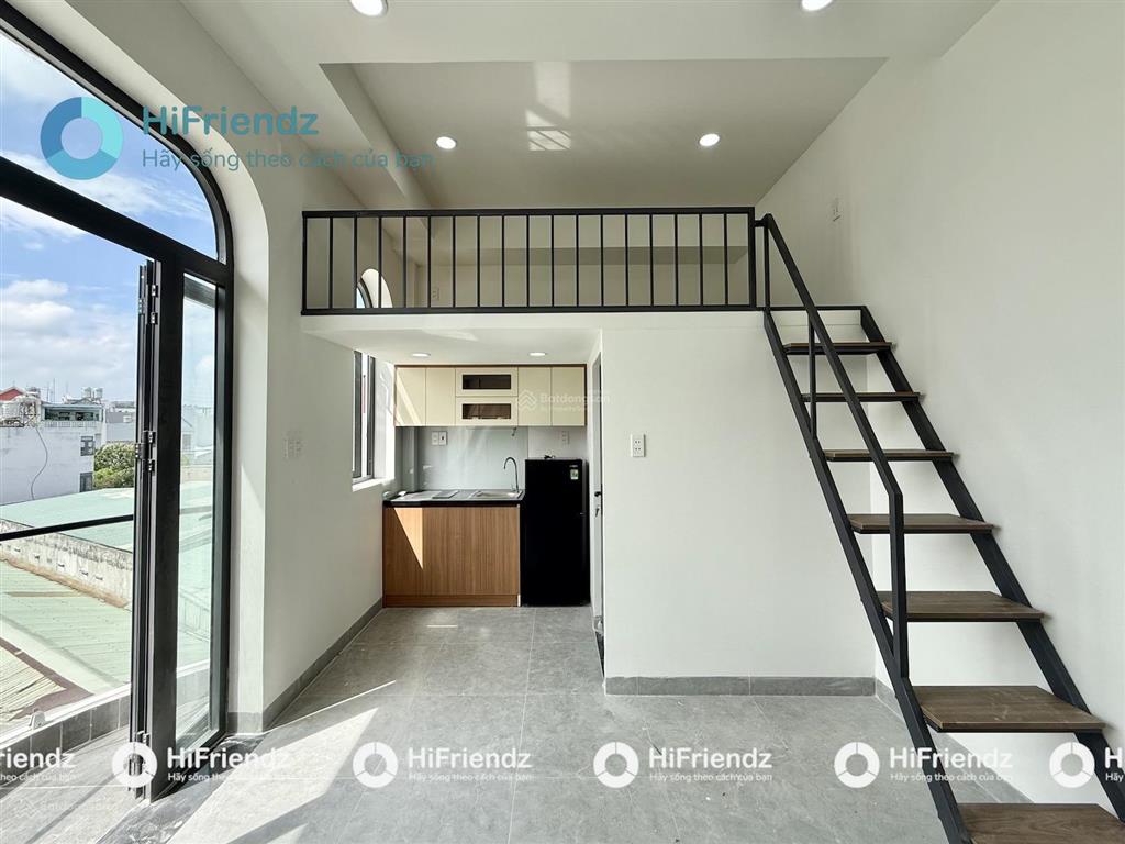 Tặng voucher 200k  duplex ban công full nội thất mới xây