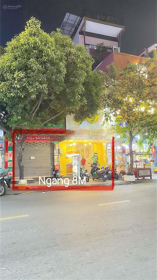 Mặt tiền xây tòa nhà "độc lập" 240m² (8x30m) a4  đoạn rất đẹp  chỉ 160tr/m2 có tl