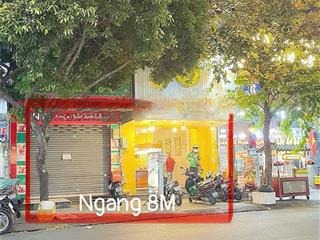 Mặt tiền xây toà nhà " độc lập " 240m2 (8x30m) a4  đoạn rất đẹp  chỉ 160tr/m2 có tl