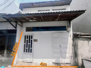 Thanh lý nhà 93m2 vuông vức  cách mt tây thạnh chỉ 1 bước chân