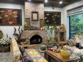 A217 bán nhà vườn 450m cạnh xanh villas nhà sẵn ở ngay tiện xe bus +ga tàu điện gần đhqg ngoài qh