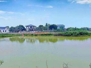 Bán đất trục chính phú cát,view hồ,gần nhà máy in tiền,gần khu cnc hòa lạc