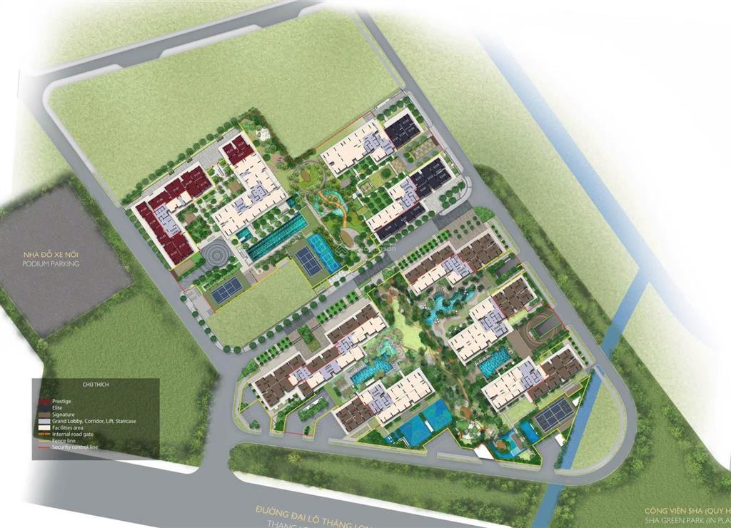 Cho thuê shop chân đế lumi hà nội 30tr/tháng, 61m²